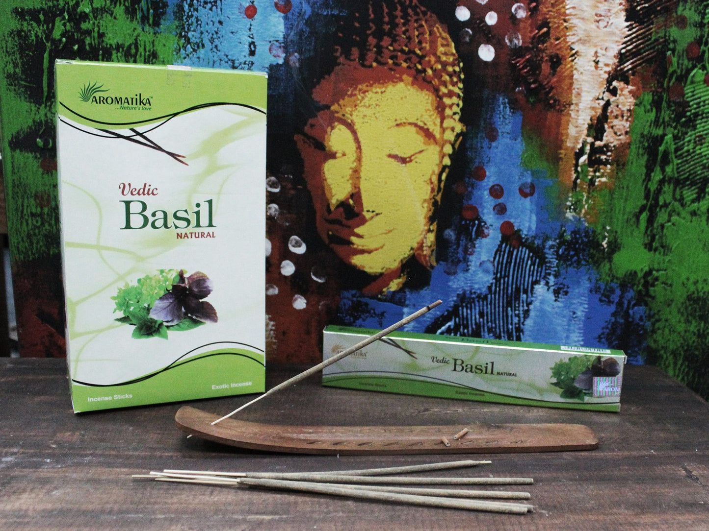 Vedic -Incense Sticks - Basil