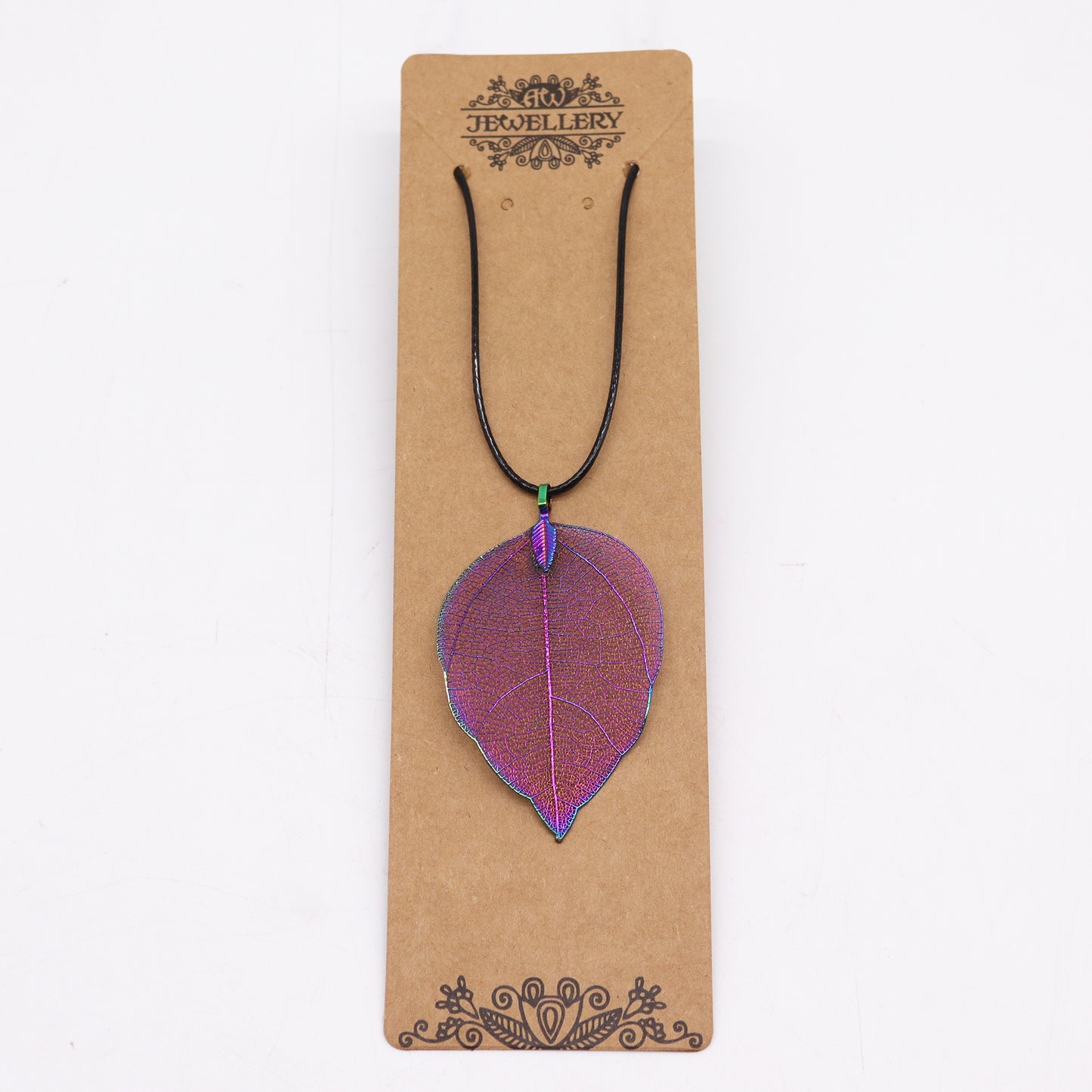 Necklace - Bravery Leaf - Multicoloured