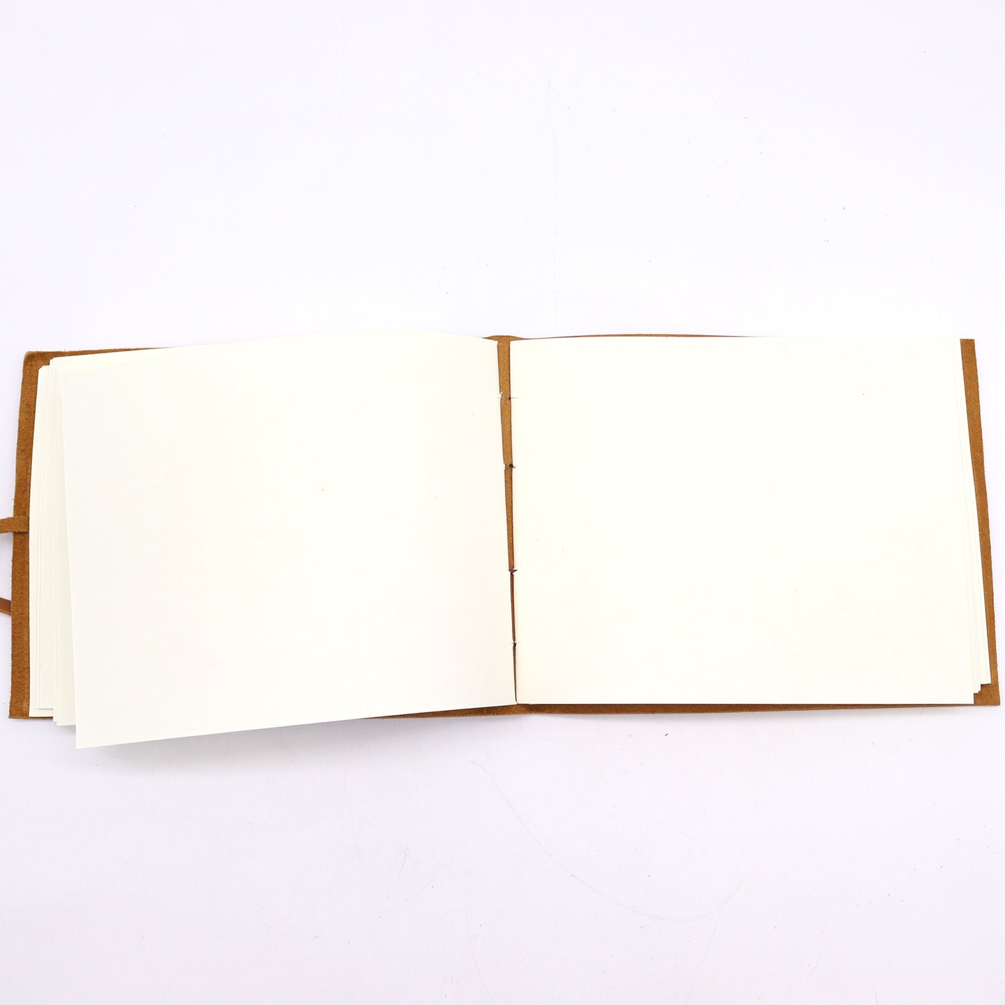 Leather Sketchbook Golden Tree - 144 pages -  18x23cm