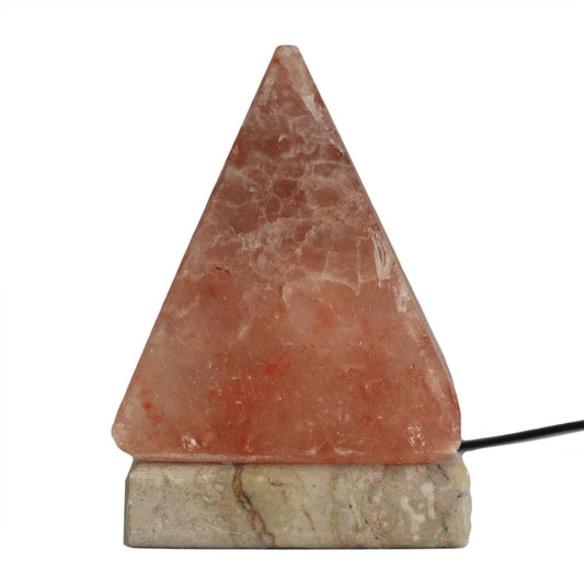 Quality USB Pyramid Salt Lamp - 9 cm (single)