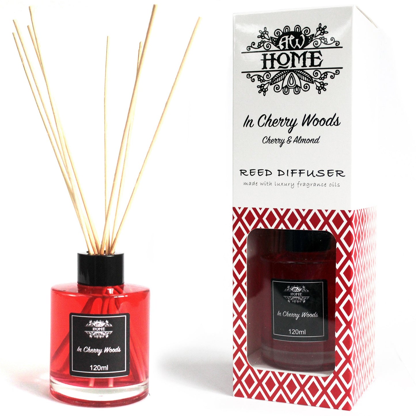 120ml Reed Diffuser -  In Cherry Woods
