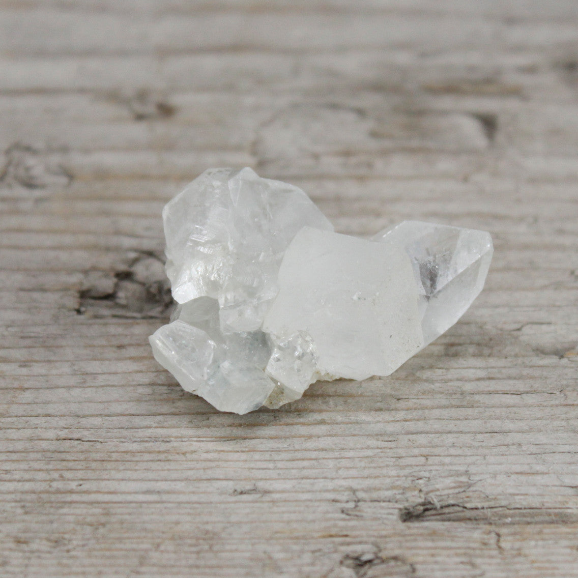 White Appophyllite Clusters 20-30mm