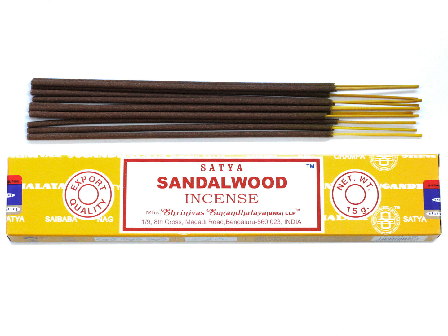 Satya Incense 15gm - Sandalwood