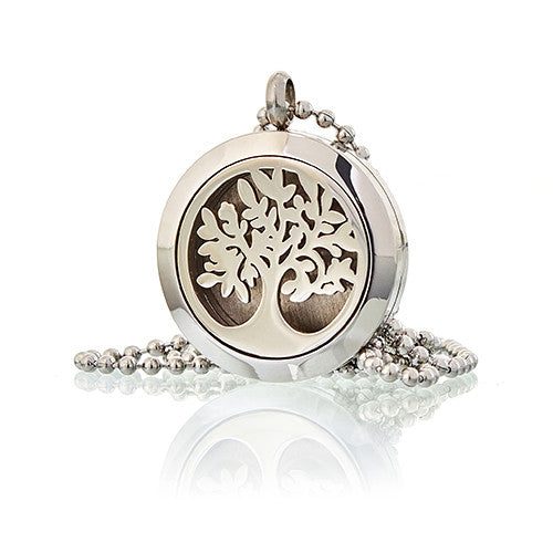 Aromatherapy Diffuser Necklace - Tree of Life 25mm