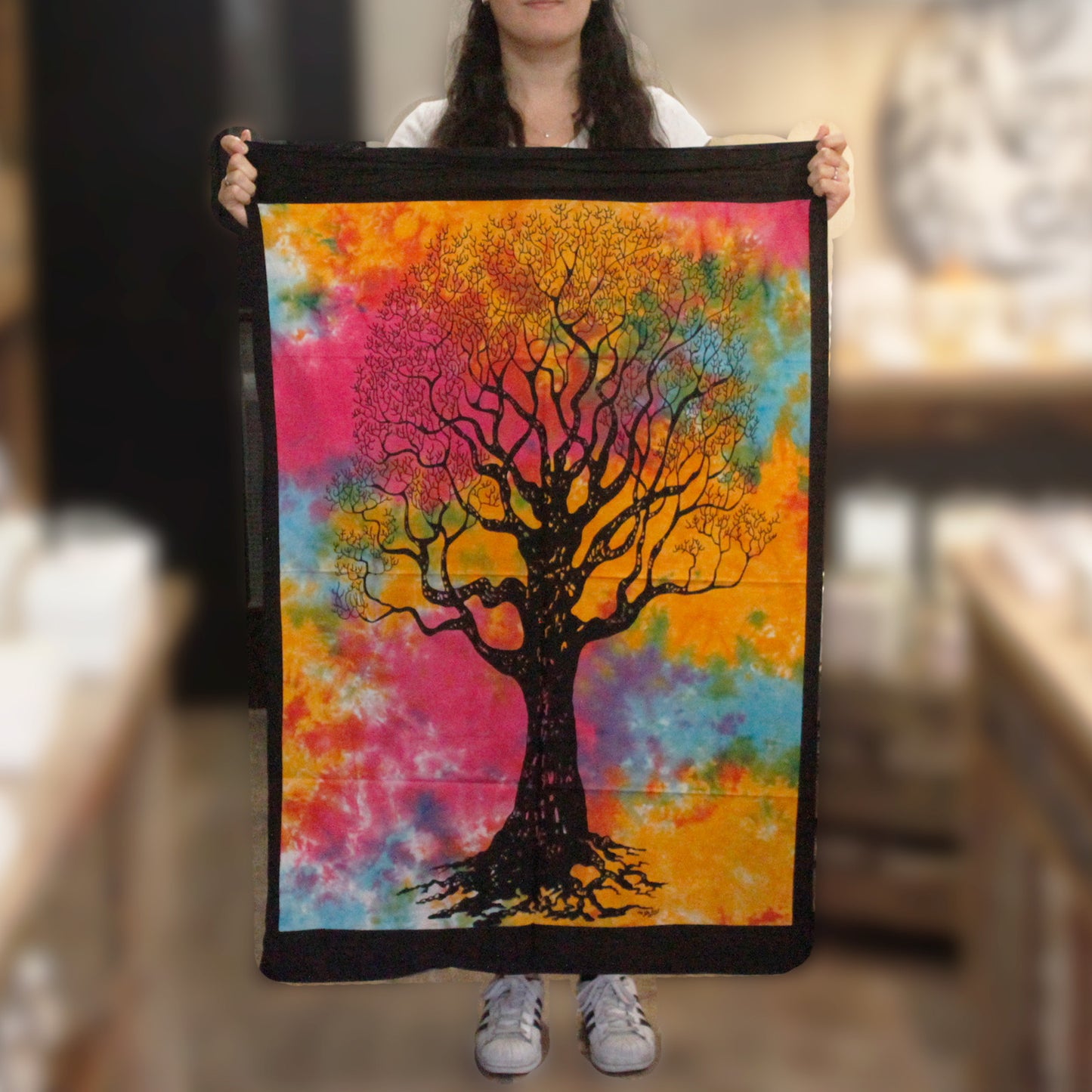 Cotton Wall Art - Tree of Strength