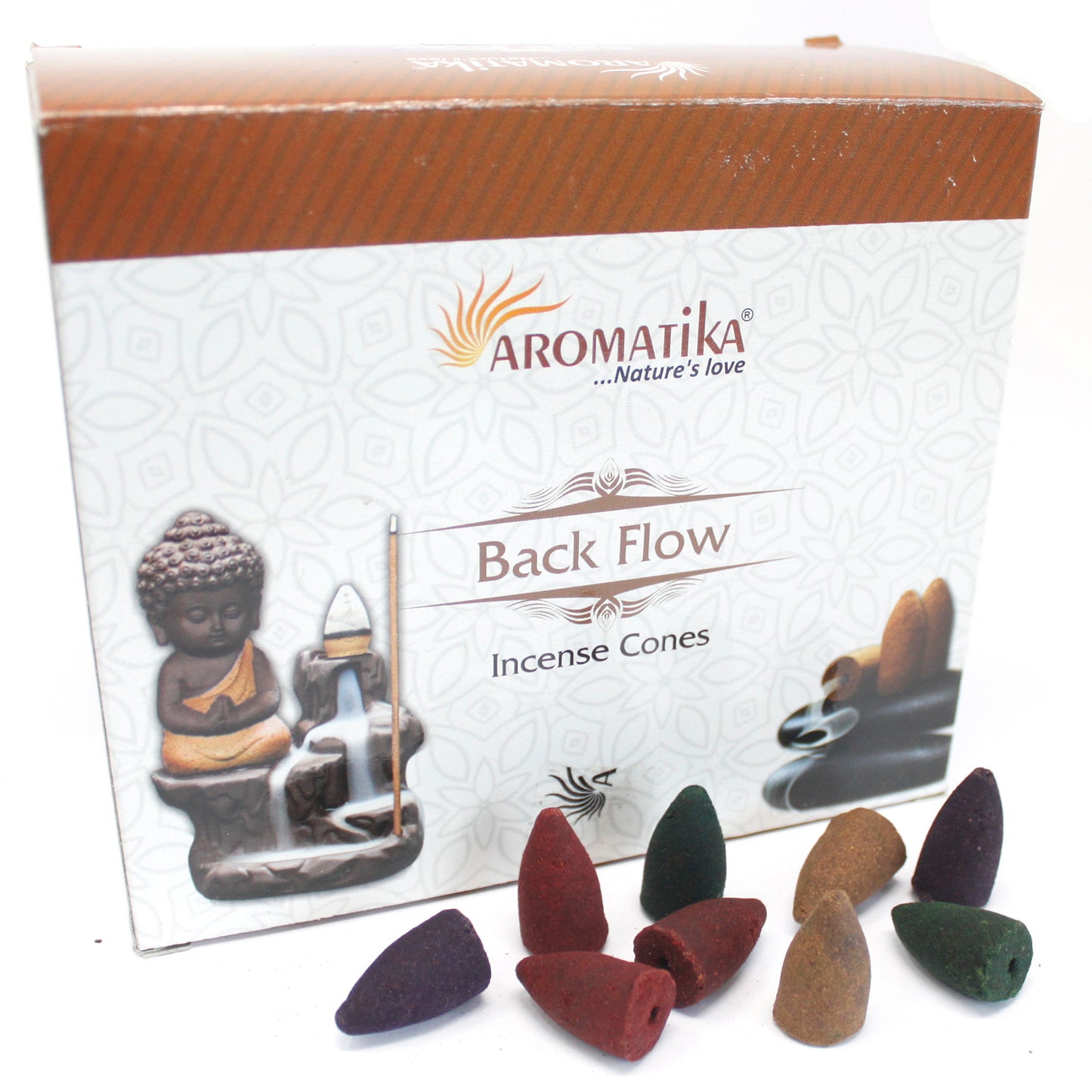 Aromatica Backflow Incense Cones - Patchouli