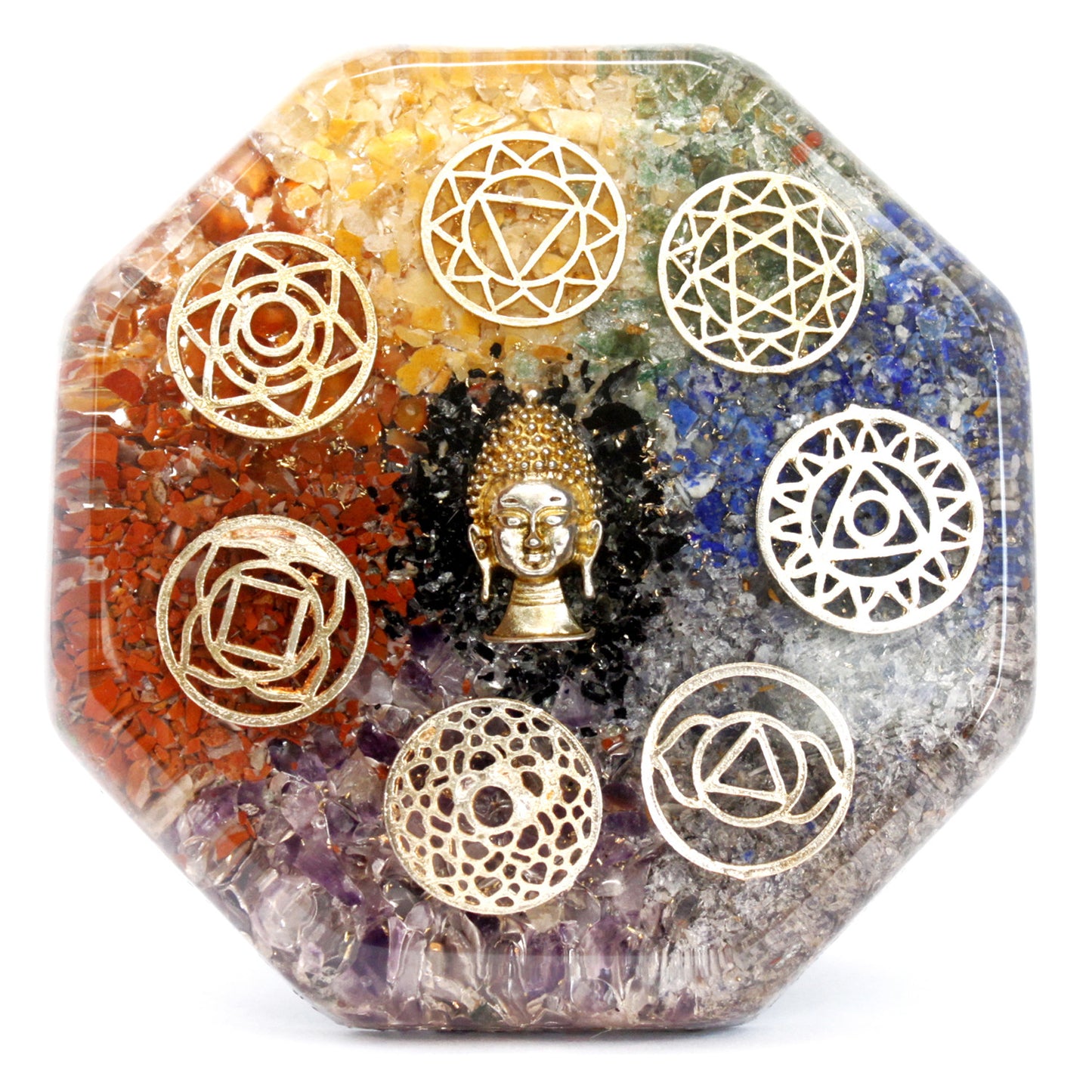 Orgonite Desk Power Packs - Buddha Chakra - Lrg