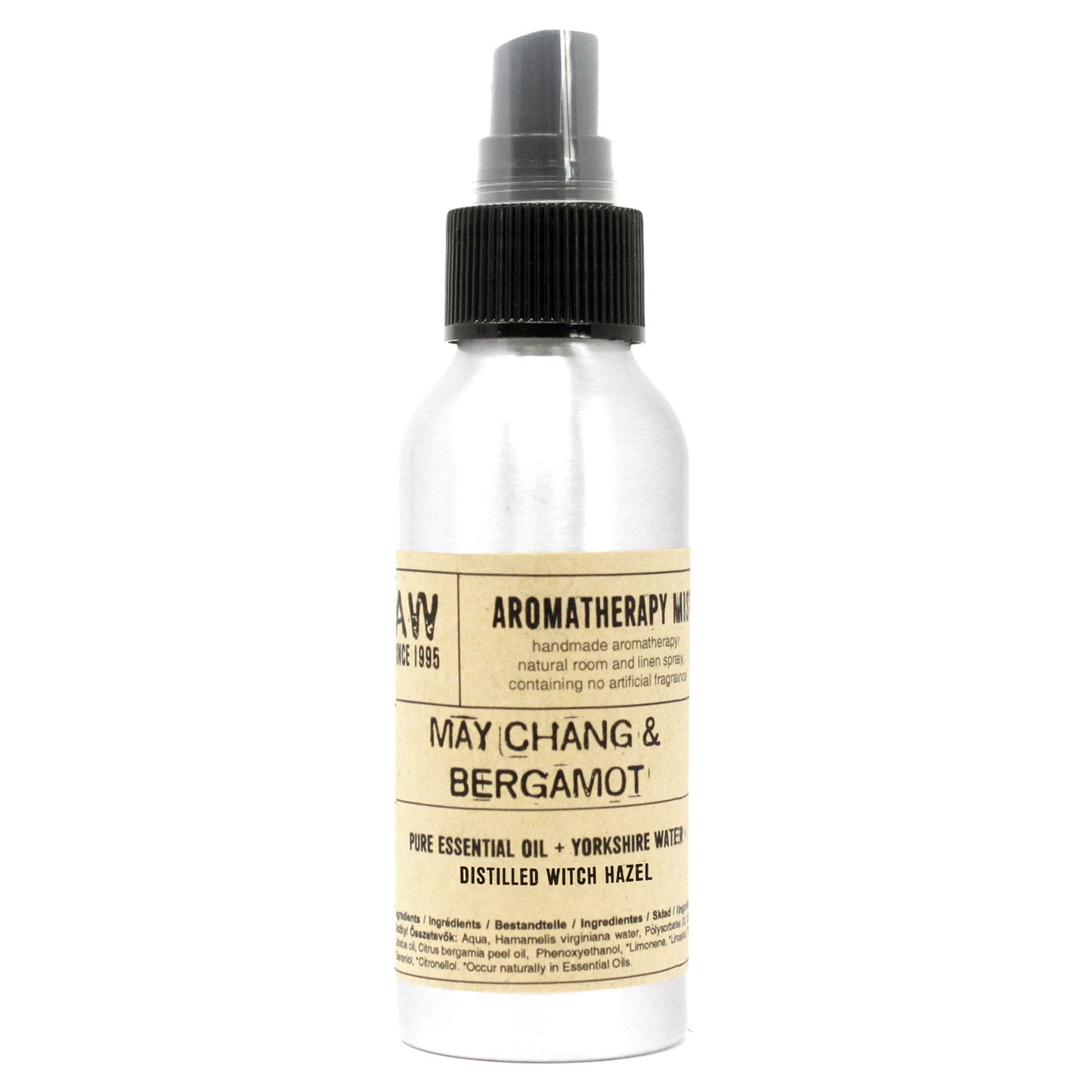 100ml Essential Oil Mist - May Chang & Bergamot
