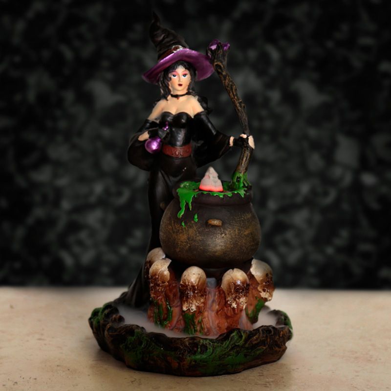 Witches Cauldron Backflow Incense Burner