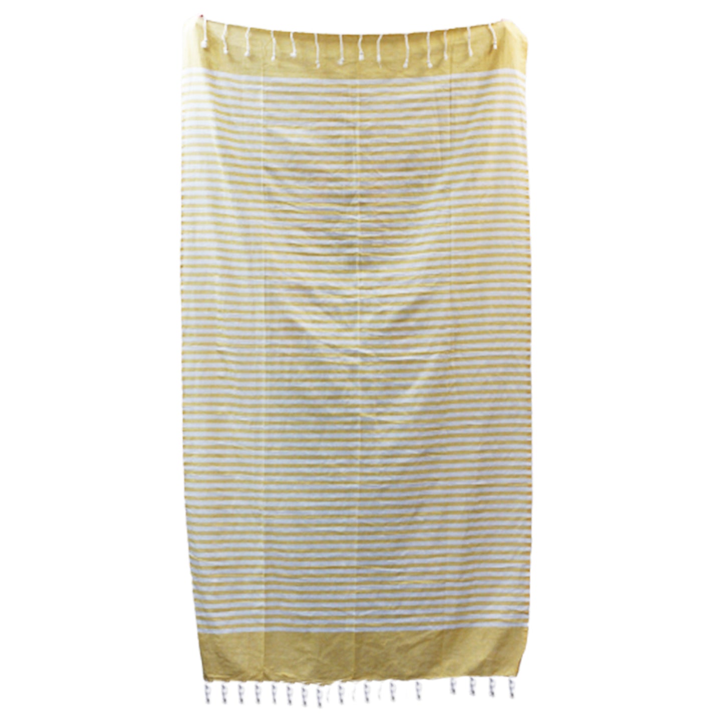 Cotton Pario Throw - 100x180 cm - Sunny Yellow