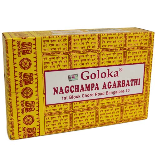 Goloka Nagchampa Incense Sticks 16g