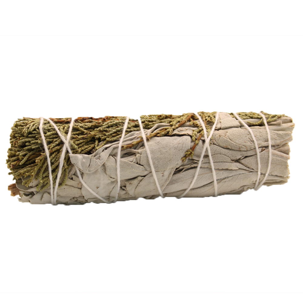 Smudge Stick - White Sage & Juniper 10cm