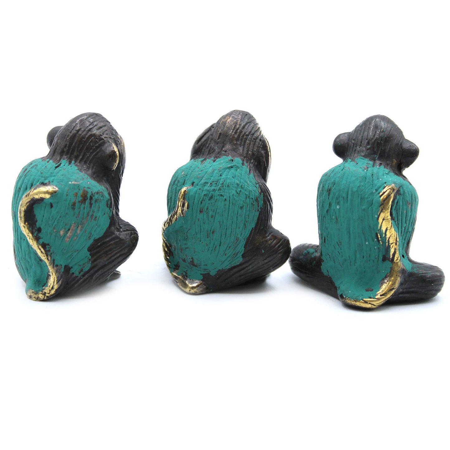 Set of 3 - See No Evil etc - Monkeys