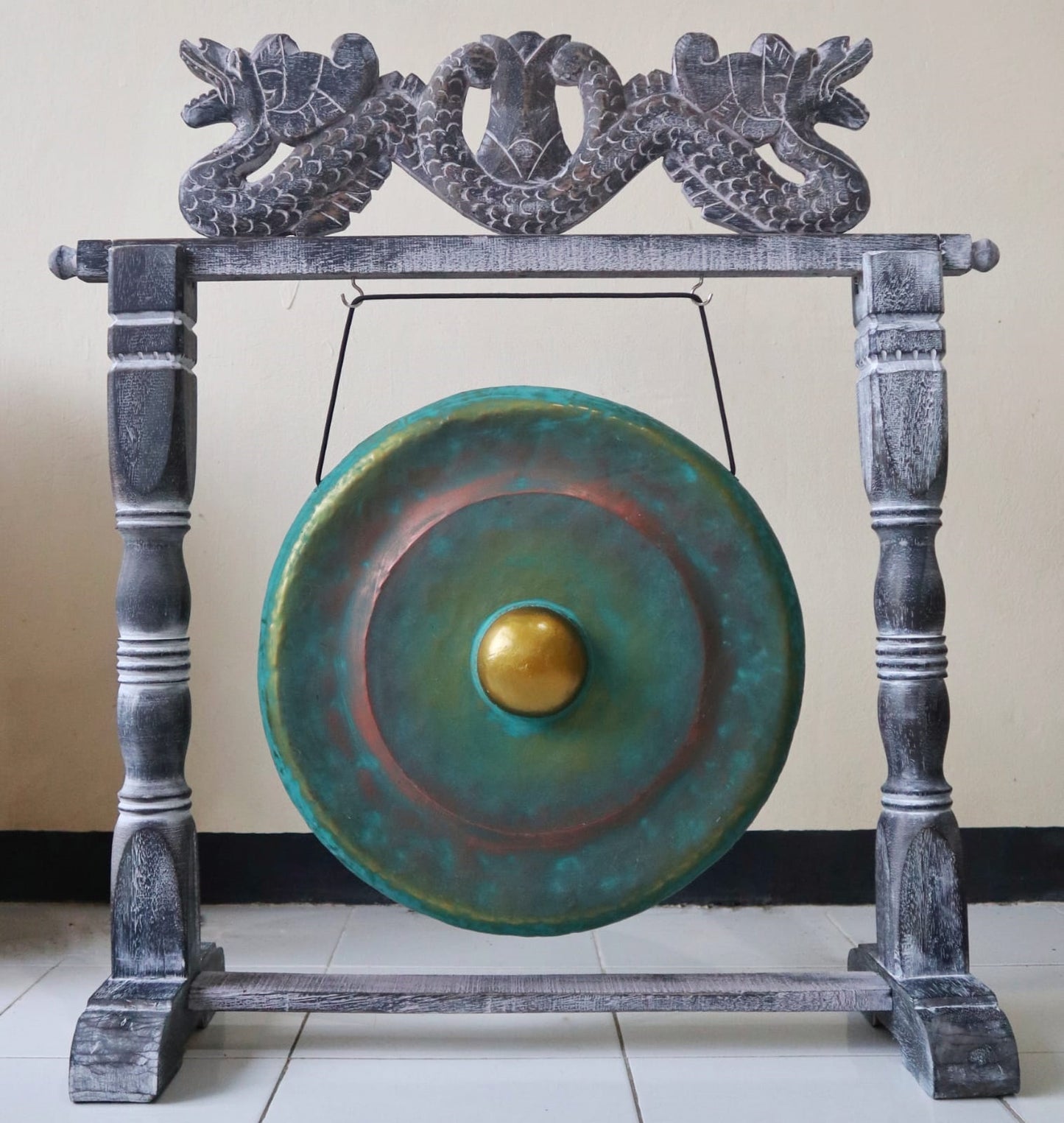 Small Gong in Stand - 25cm - Greenwash