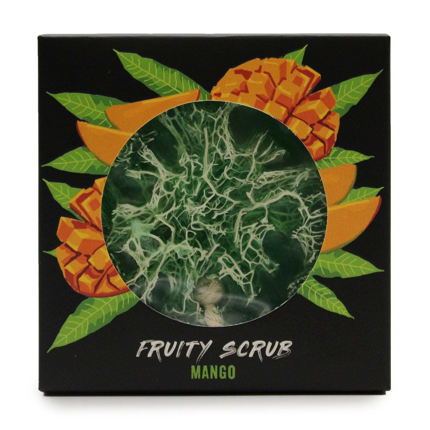 Fruity Scrub Soap on a Rope - Mango