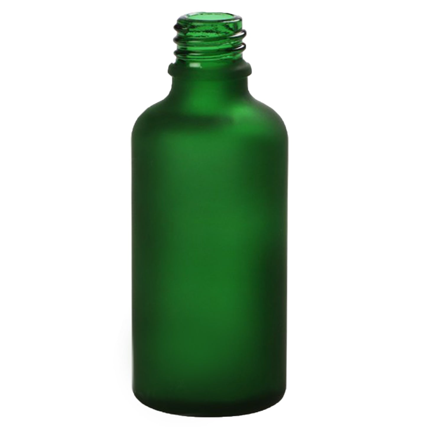 50ml Frosted Green Bottles