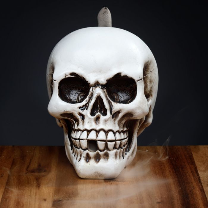 Skull Backflow Incense Burner