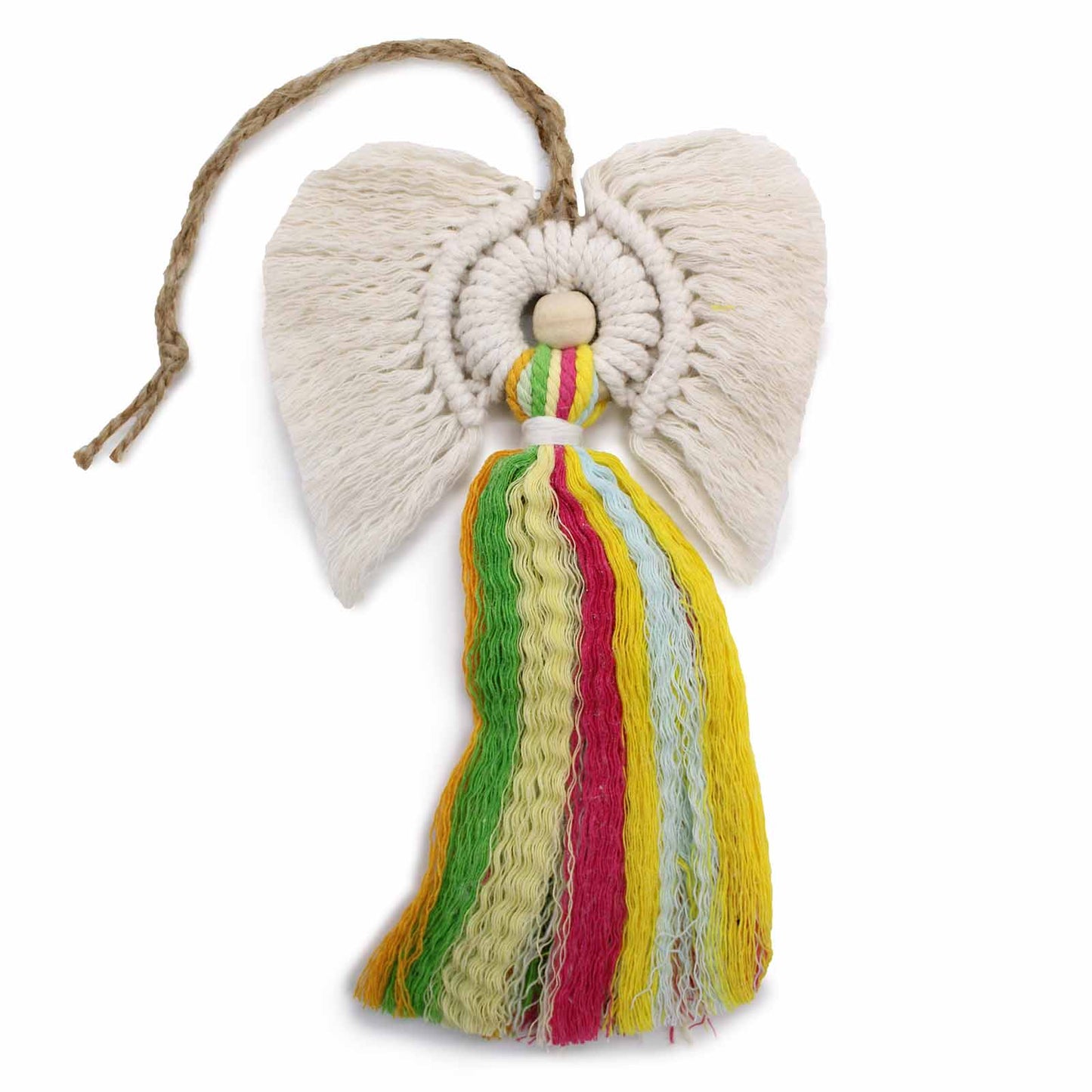 Macrame Angel - Rainbow