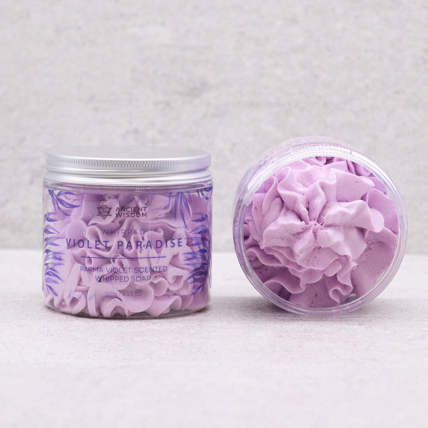 Parma Violet Whipped Cream Soap 120g