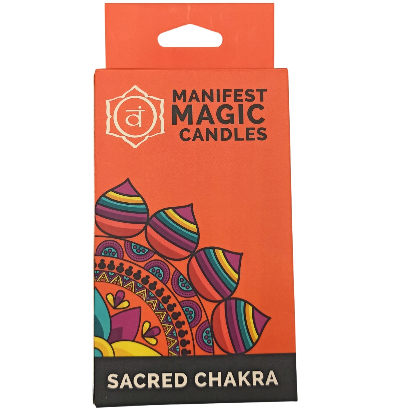 Manifest Magic Candles (pack of 12) - Orange - Sacred Chakra