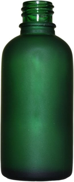50ml Frosted Green Bottles